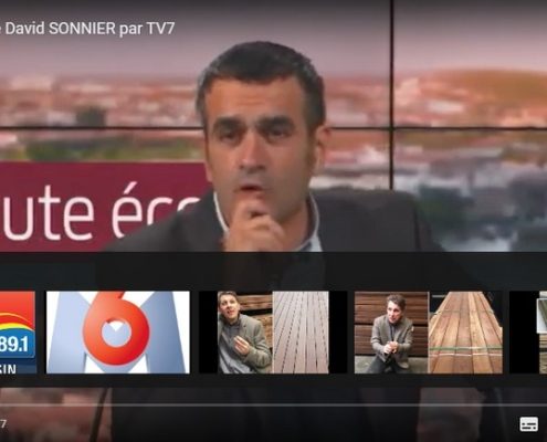 David Sonnier expert et vendeur des terrasses en bois interview par tv7