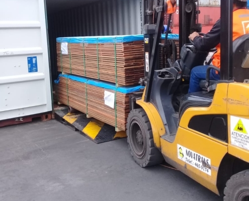 les containers de cumaru de eurodek rangement