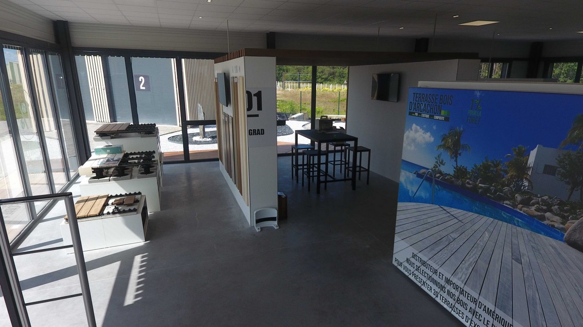 Showroom DECKiBOIS à Sanguinet (Landes)