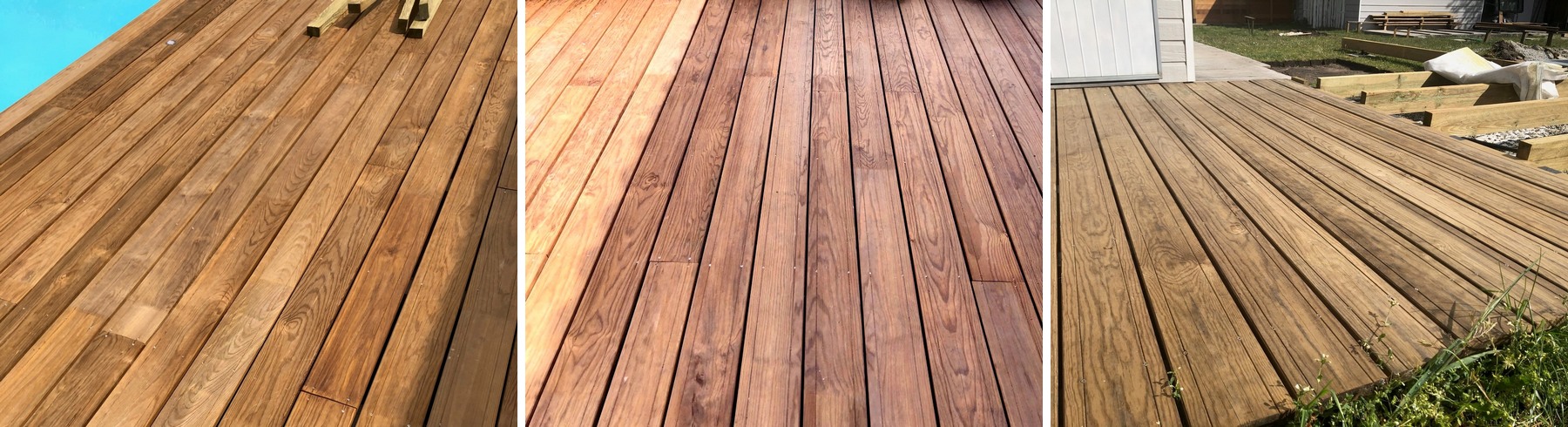 lame de terrasse en pin des landes sans nœuds