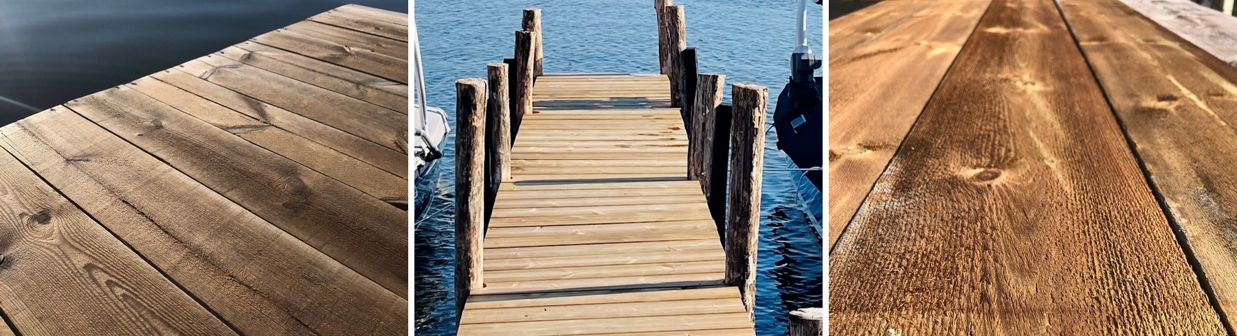 lame de terrasse large ou planche de ponton