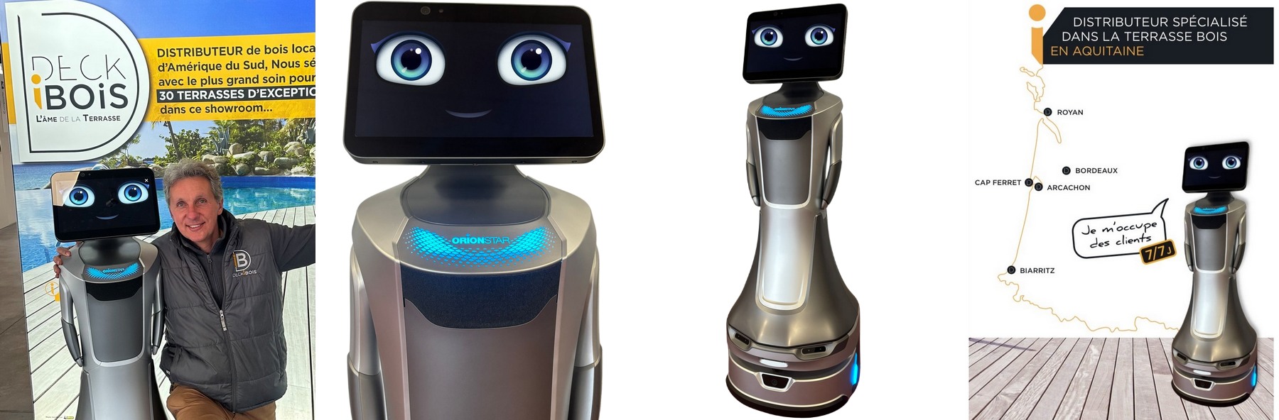 DECKI le nouveau robot humanoïde en service chez DECKiBOIS depuis septembre 2025